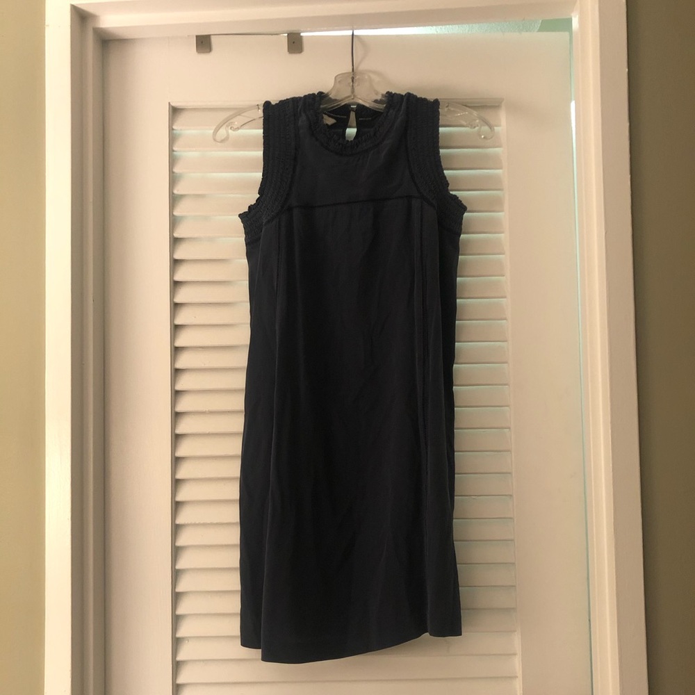 COPY - Blue Chambray Silk Dress